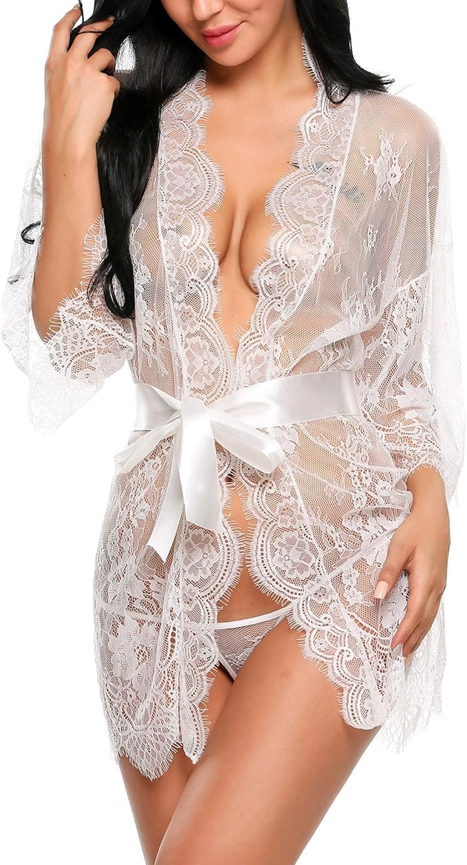 ISABELL | Svůdný kimono a babydoll set