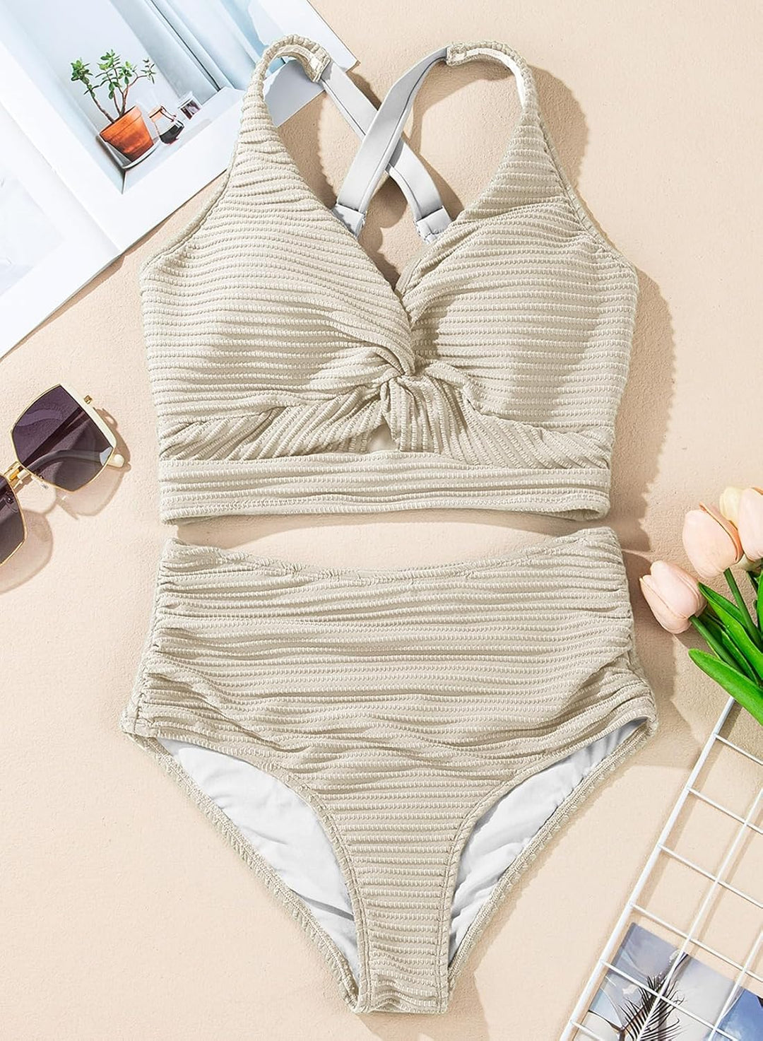 MARA | Crop bikini s tvarovacím efektem