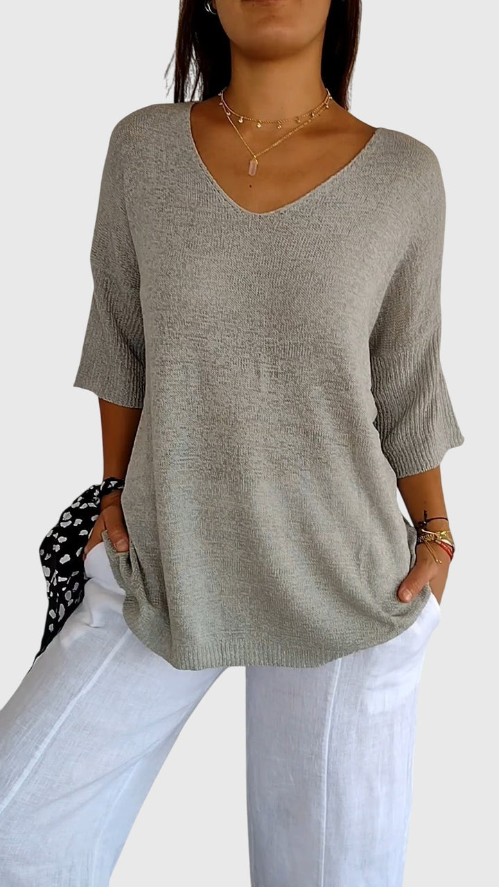 Myrial | Elegantní top s V-výstřihem