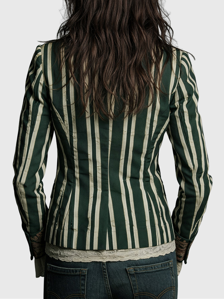 Cindy | Bohemský pruhovaný blazer