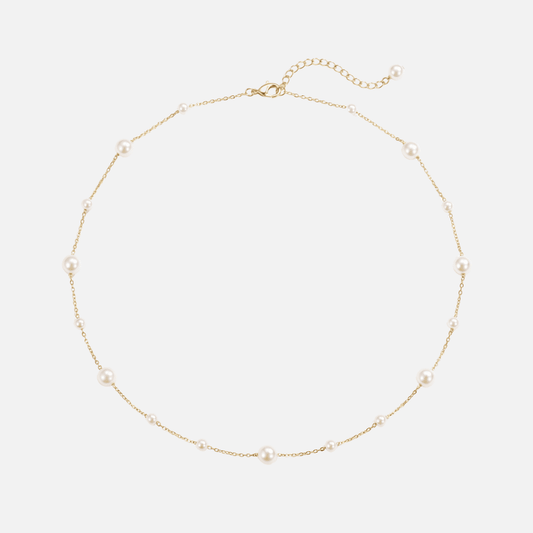 White Pearl Necklace