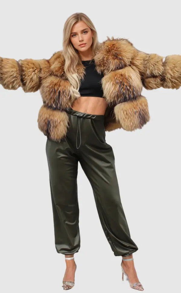 Olivia – Luxury Faux Fur Statement Coat