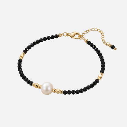 Peridot Pearl Bracelet