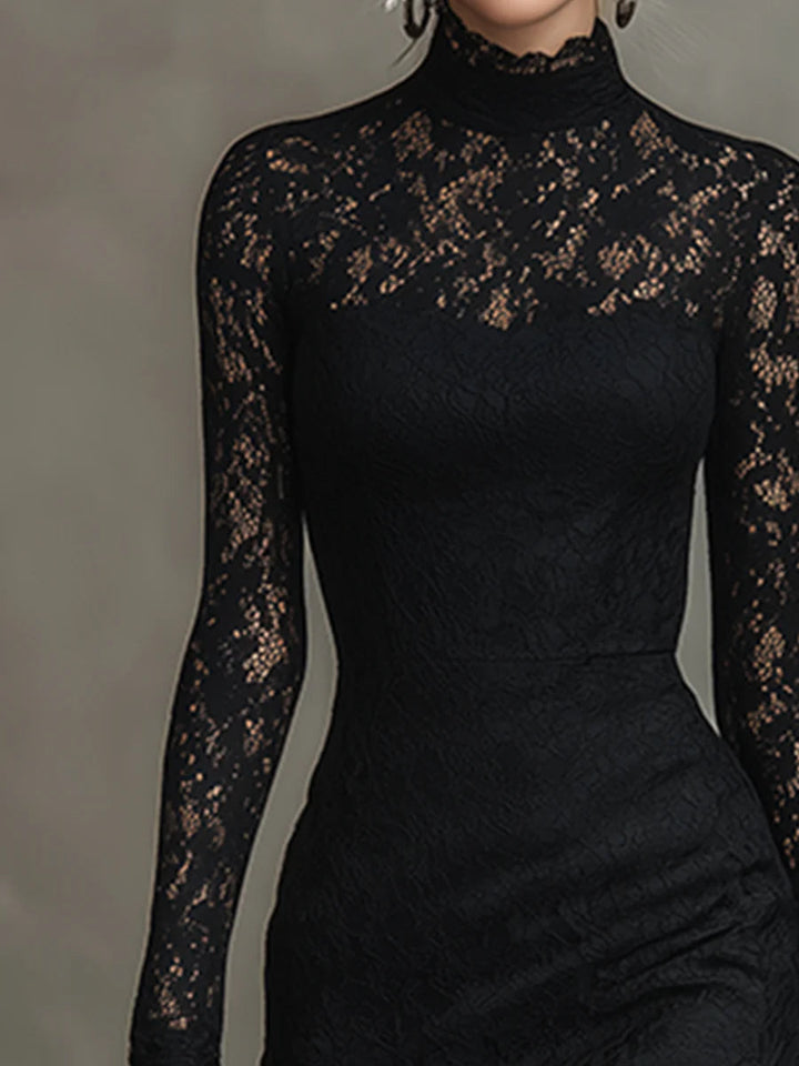 Julia™ | Elegantní maxi šaty s krajkou