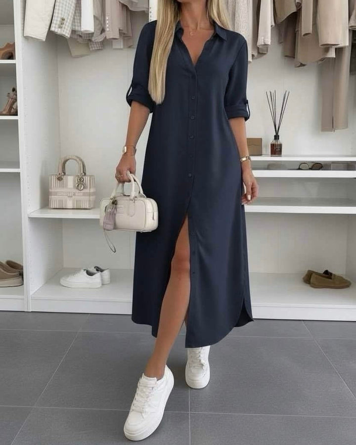 Tereza | Oversized košilové šaty