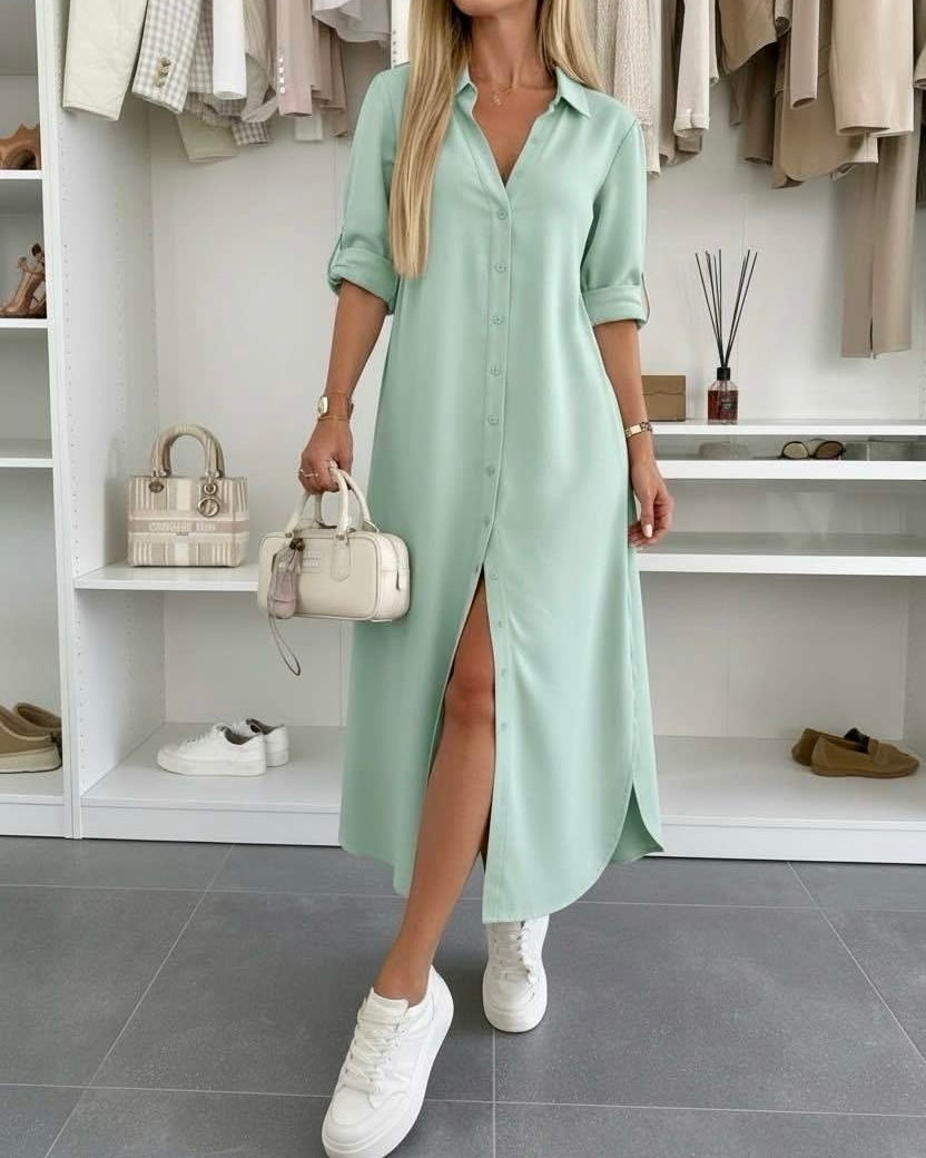 Tereza | Oversized košilové šaty