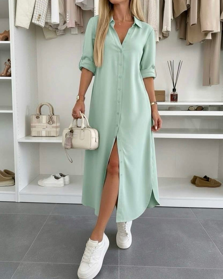 Tereza | Oversized košilové šaty