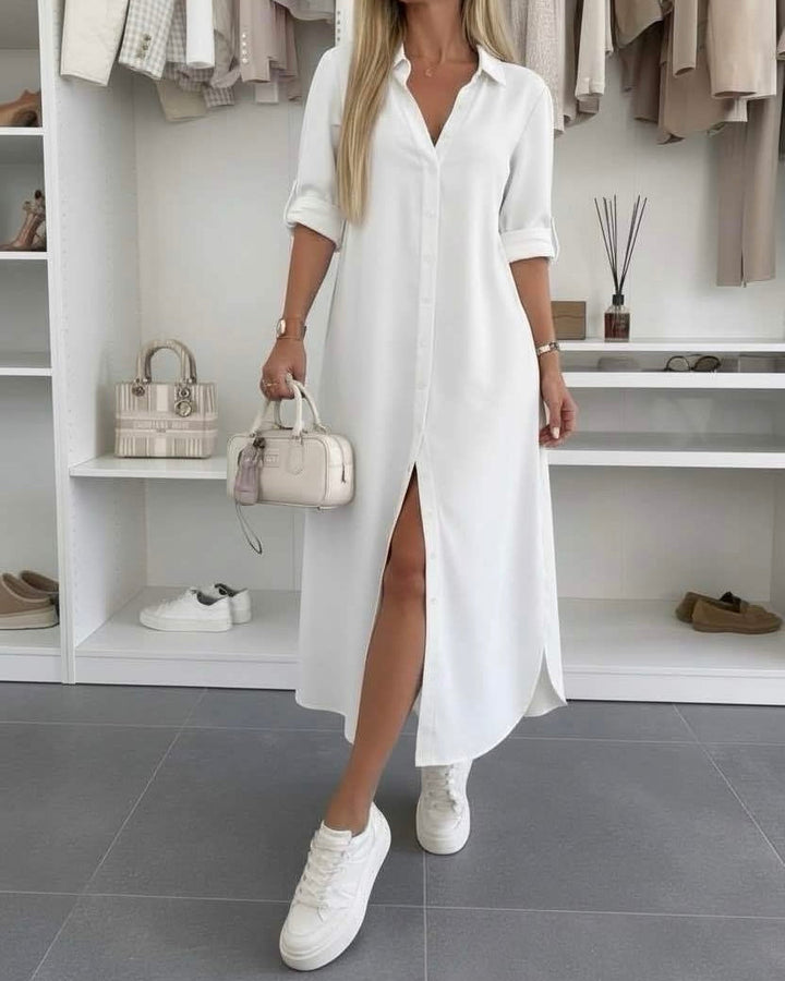 Tereza | Oversized košilové šaty