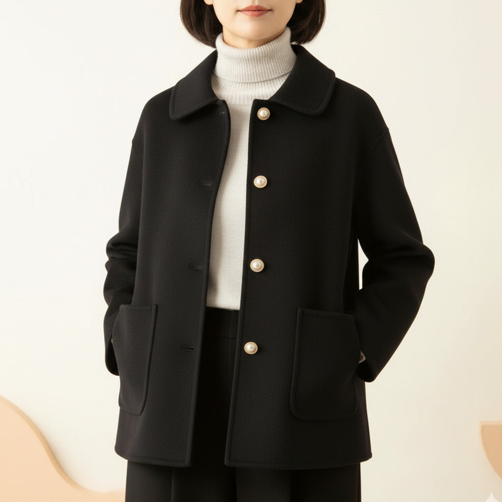 Meri Pearl-Button Jacket