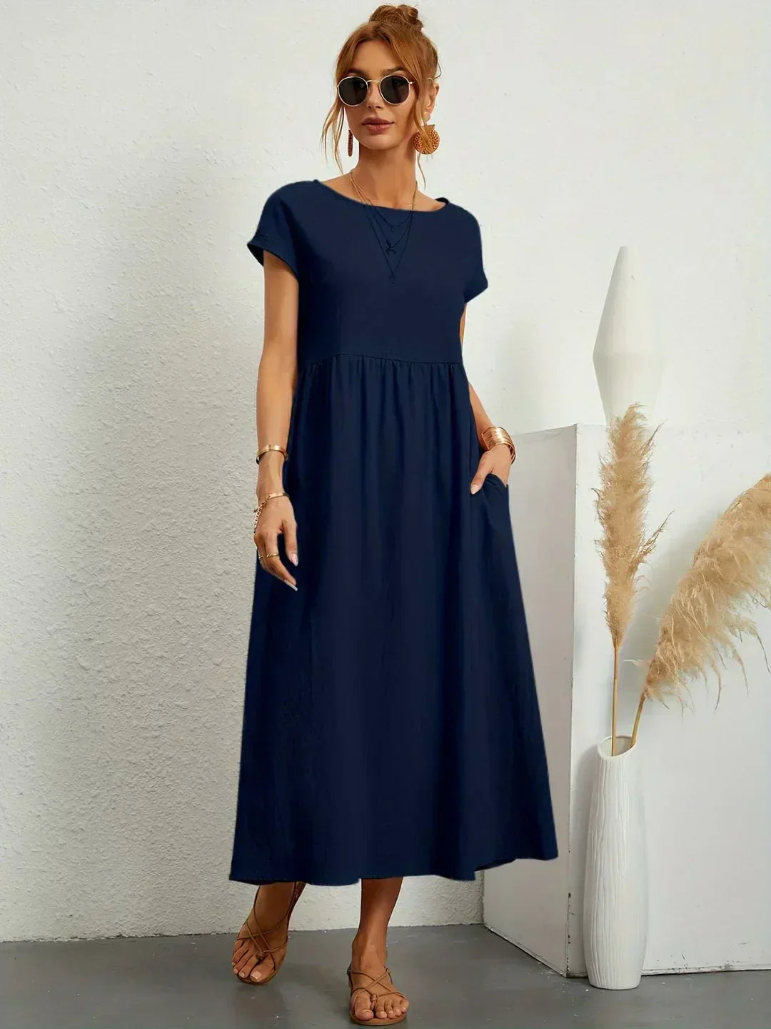 Heike | Vzdušné midi šaty s nadčasovou elegancí