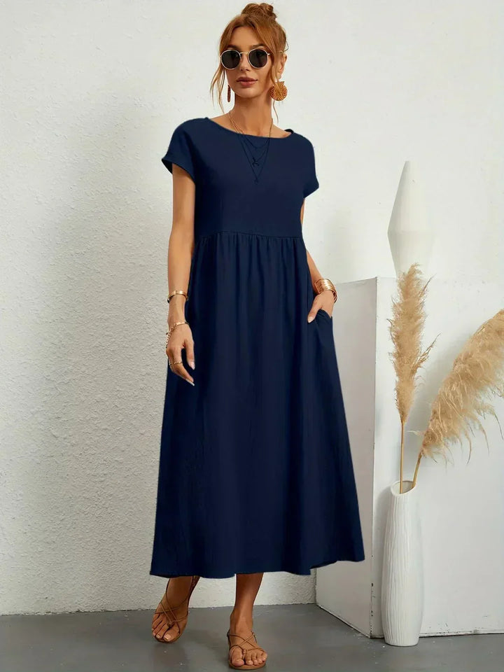 Heike | Vzdušné midi šaty s nadčasovou elegancí