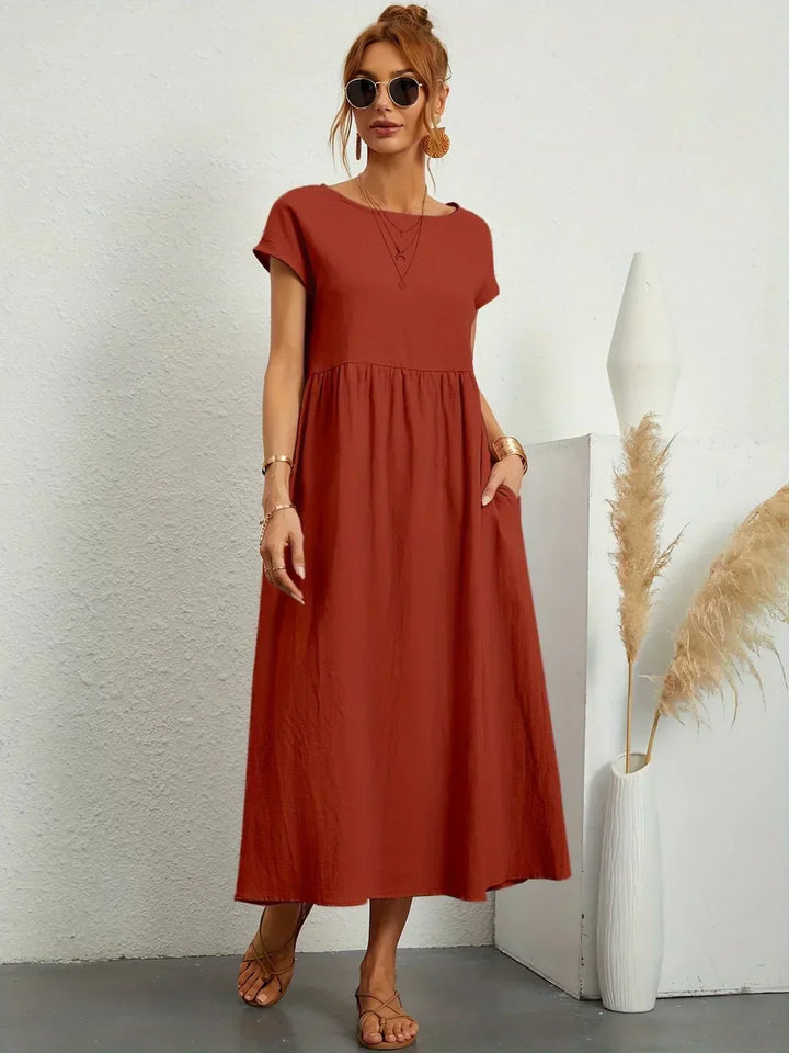 Heike | Vzdušné midi šaty s nadčasovou elegancí