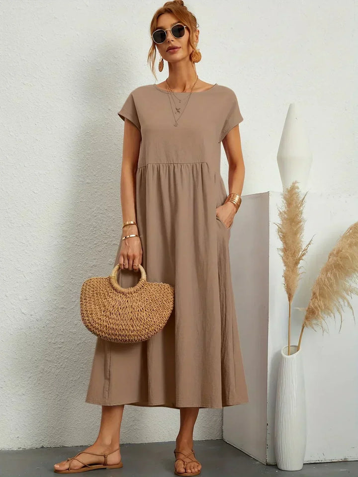 Heike | Vzdušné midi šaty s nadčasovou elegancí