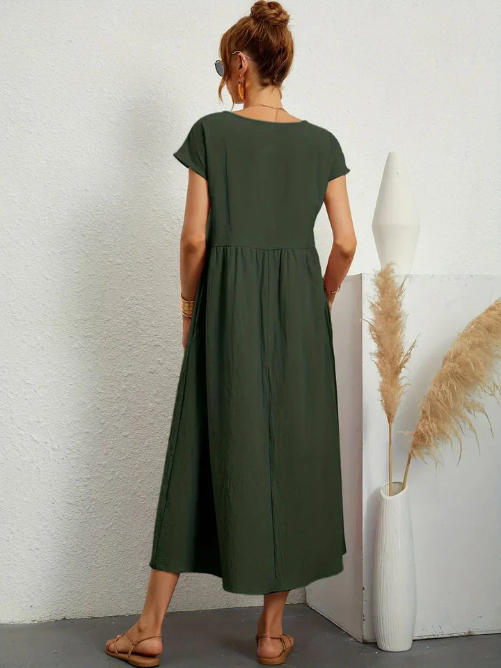 Heike | Vzdušné midi šaty s nadčasovou elegancí