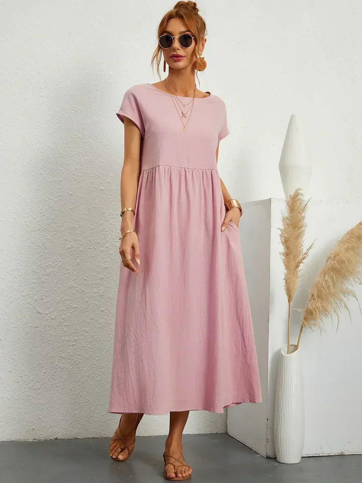 Heike | Vzdušné midi šaty s nadčasovou elegancí