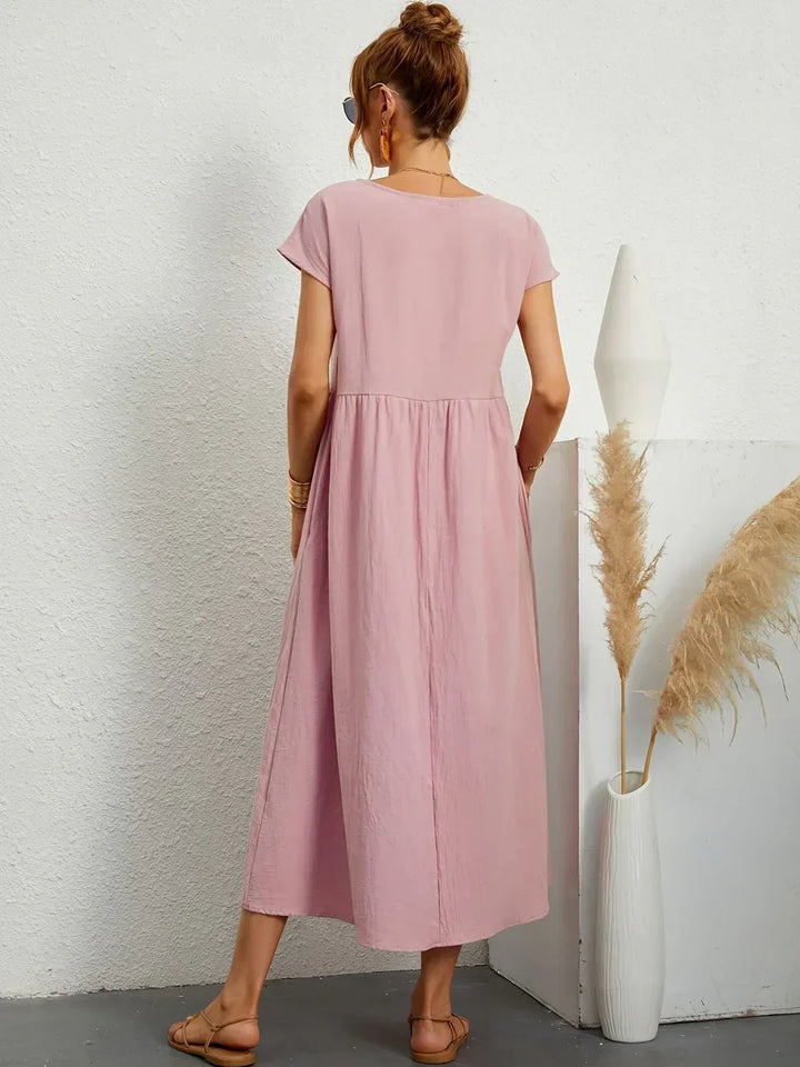 Heike | Vzdušné midi šaty s nadčasovou elegancí