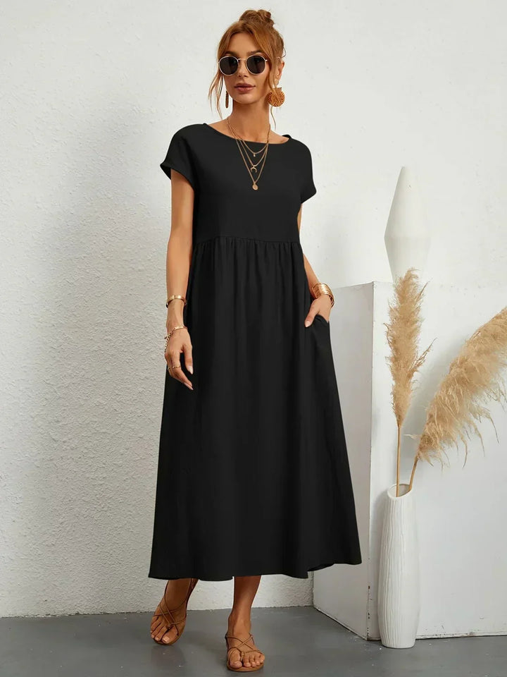 Heike | Vzdušné midi šaty s nadčasovou elegancí