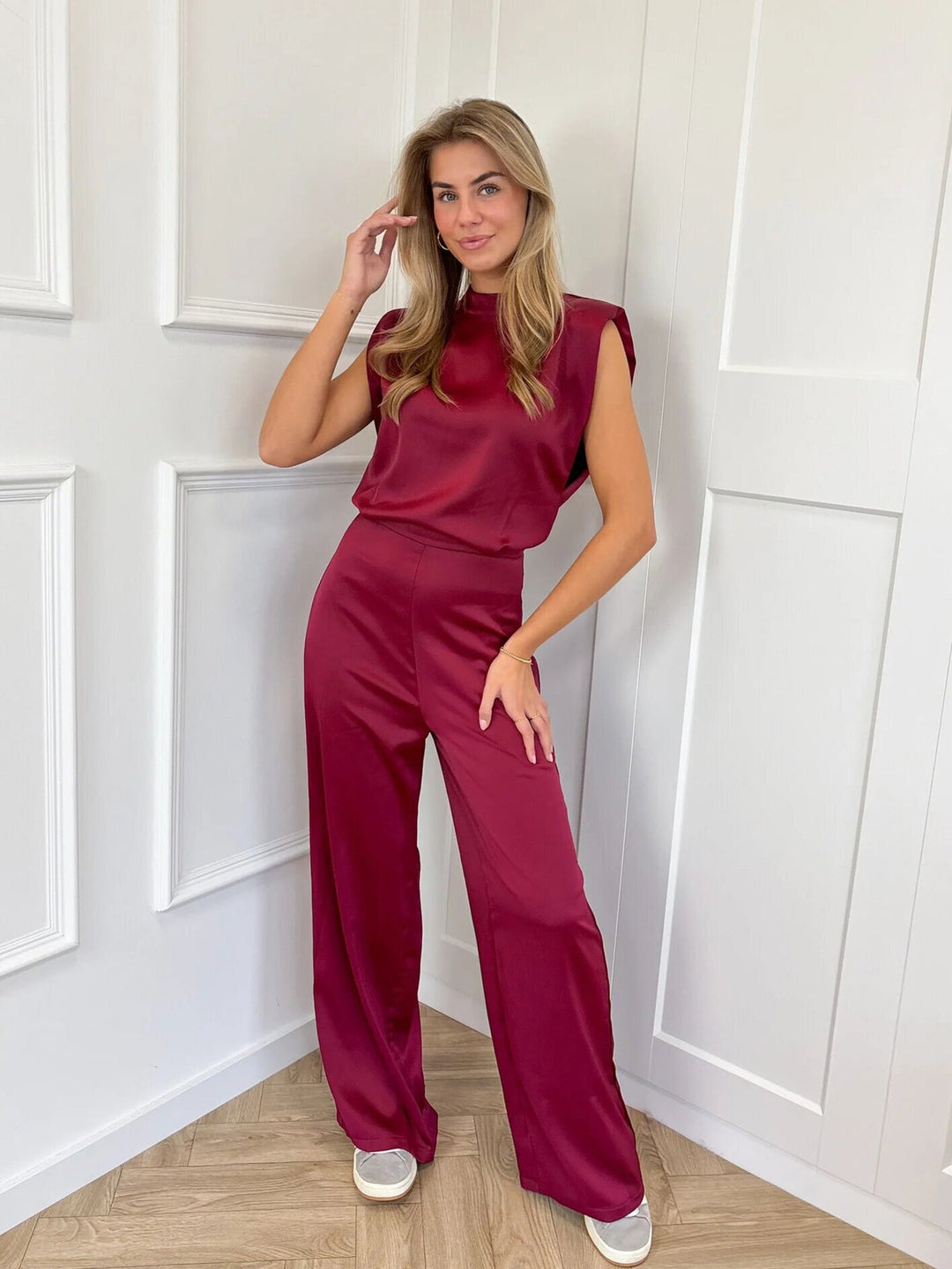 Seraphina Satin Jumpsuit
