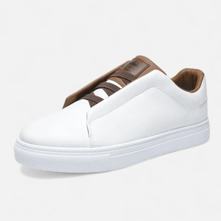 Hugo - Men’s Leather Slip-On Sneakers