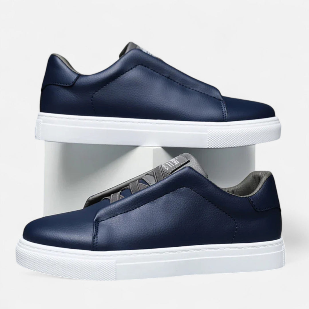 Hugo - Men’s Leather Slip-On Sneakers