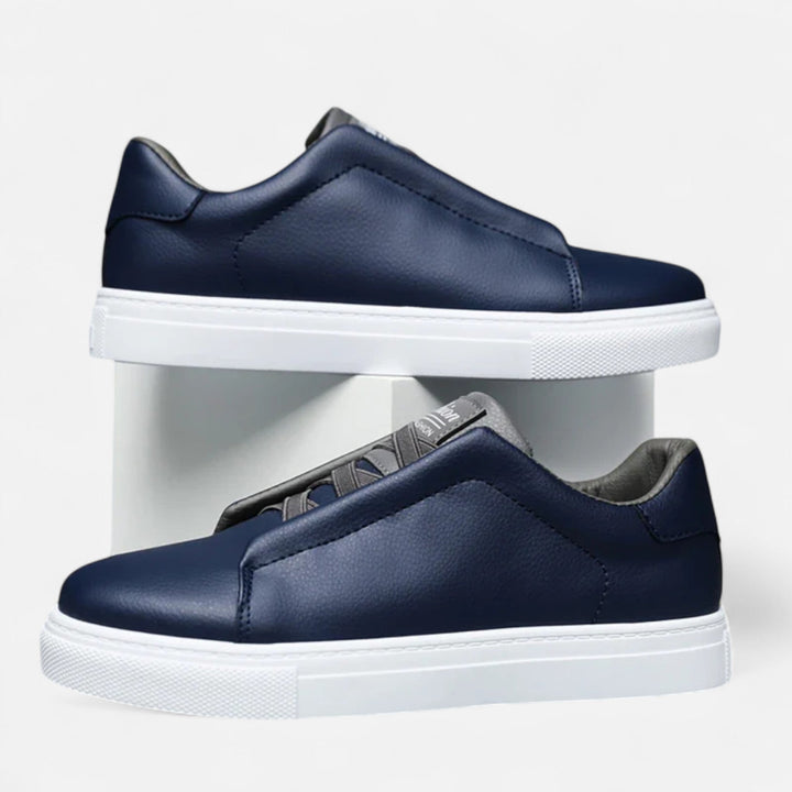 Hugo - Men’s Leather Slip-On Sneakers