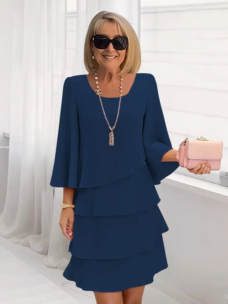 Eliška | Elegantní šaty s volány a vzdušnou siluetou