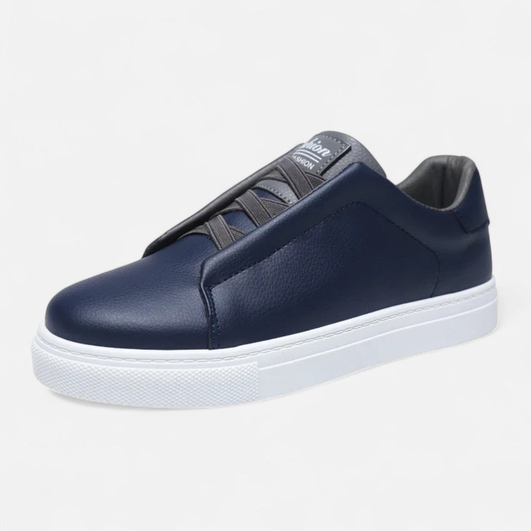 Hugo - Men’s Leather Slip-On Sneakers