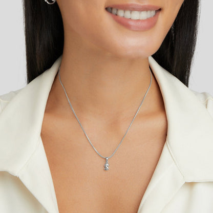 Bubble Letter Necklace