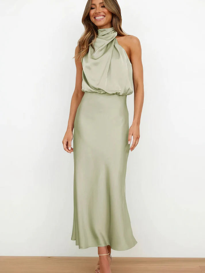 Coco Satin Statement Dress