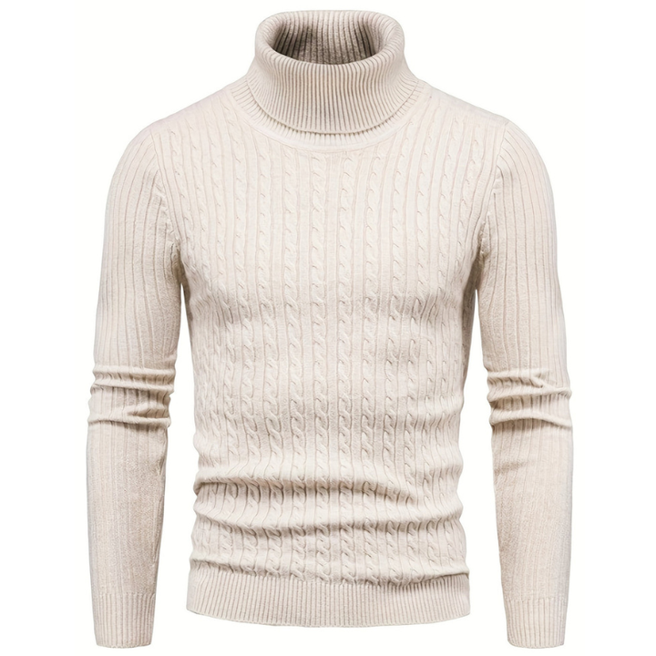 Graham | Classic Cable Knit Turtleneck