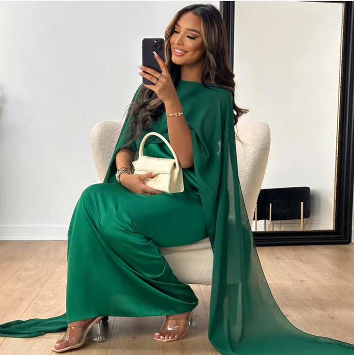 Haley Satin Maxi Dress