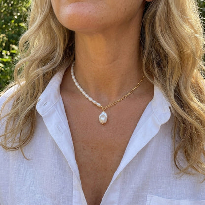 Baroque Pearl Necklace