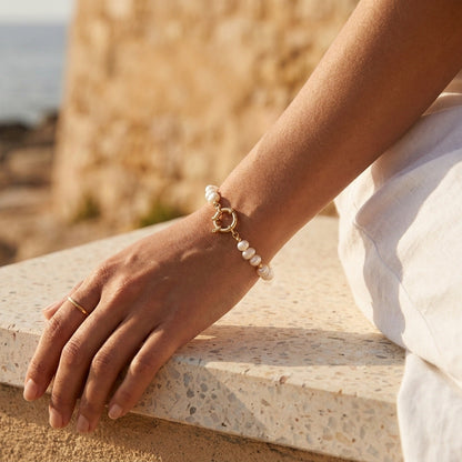 Coastal Pearl Bracelet