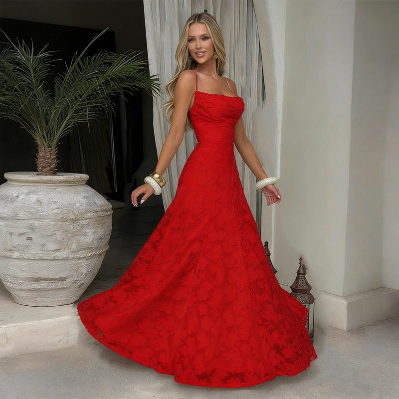SOFIA | Elegantní krajkové maxi šaty