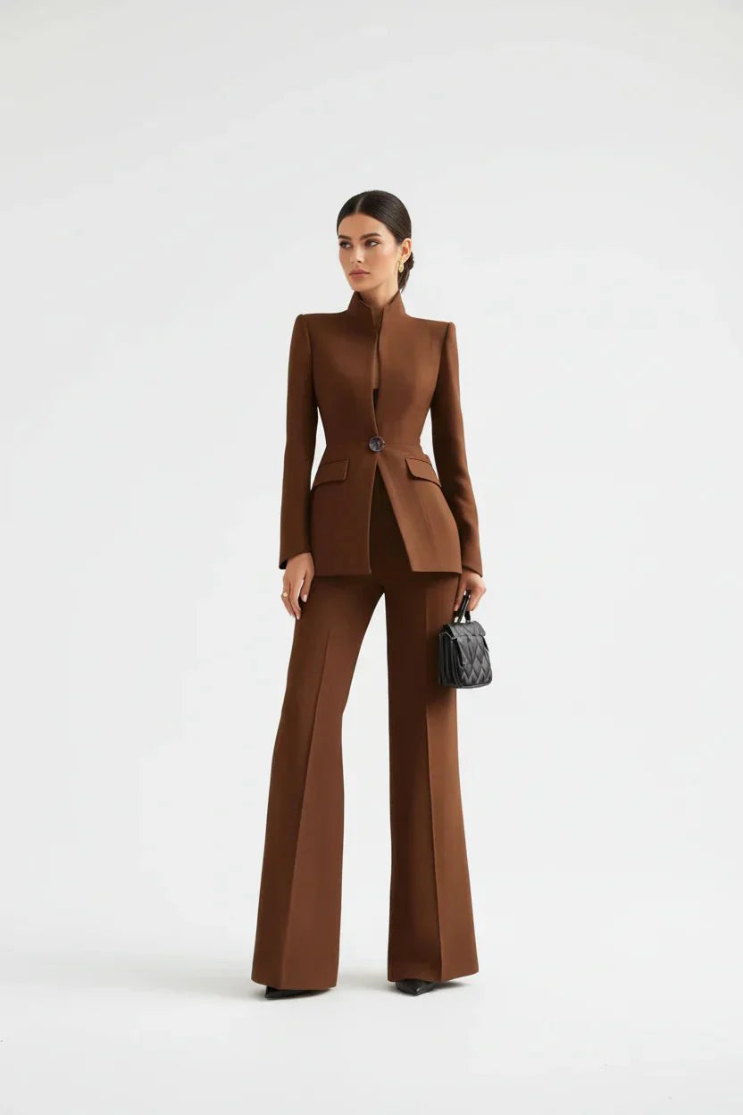 NORA | Blazer a palazzo kalhoty