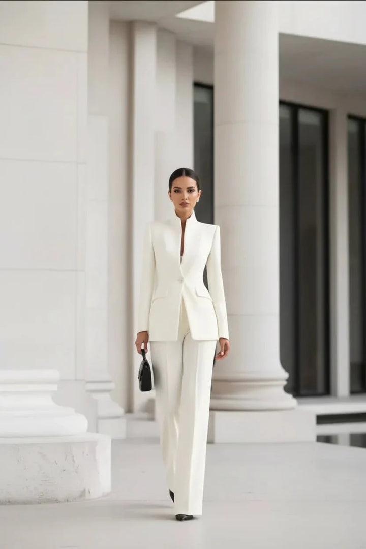 NORA | Blazer a palazzo kalhoty