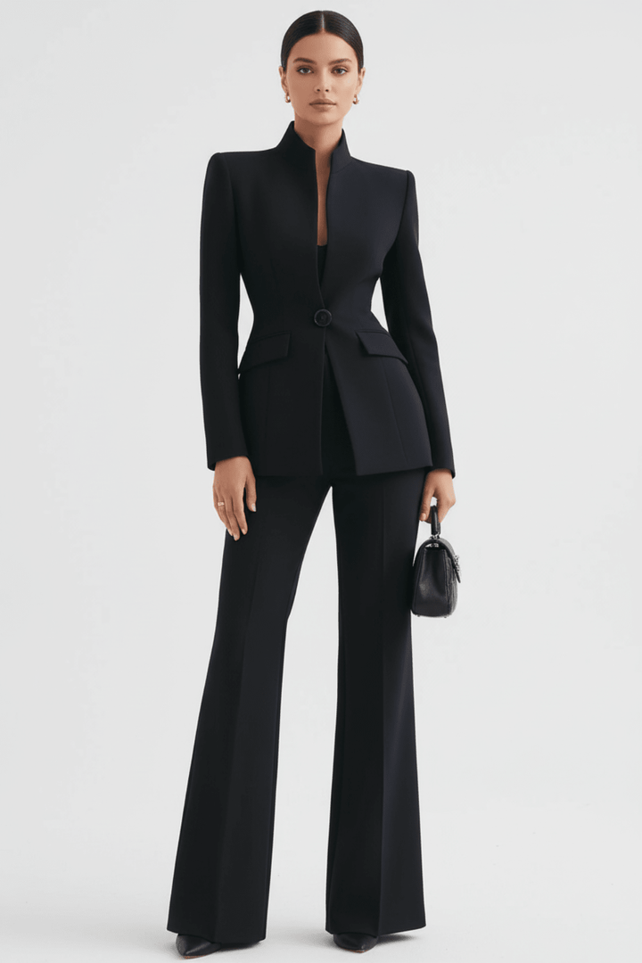 NORA | Blazer a palazzo kalhoty