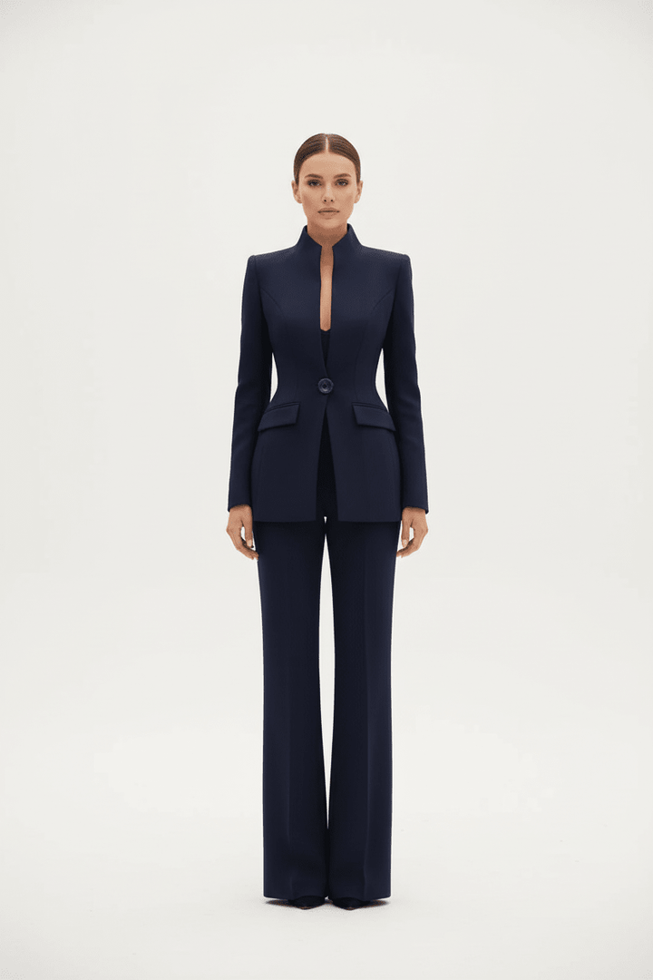 NORA | Blazer a palazzo kalhoty