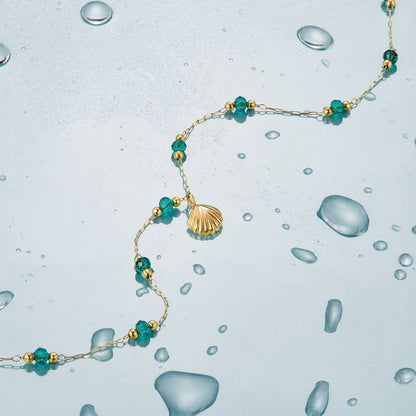 Ocean Lover Shell & Bead Necklace Set