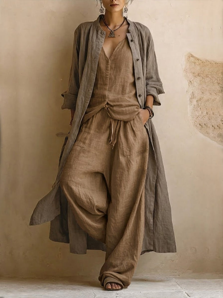 Nadine | Třídílný boho komplet