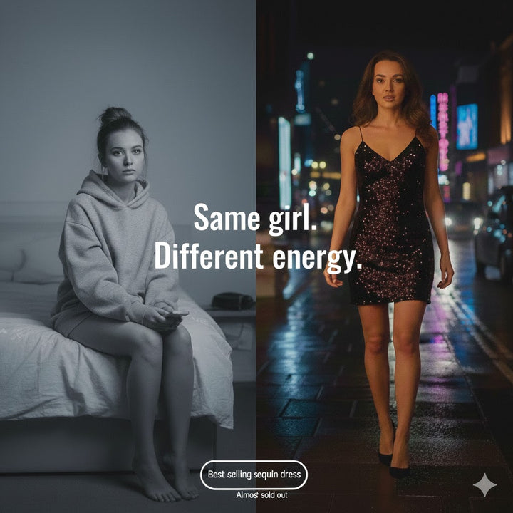 Livia – Sparkling Sequin Party Mini Dress