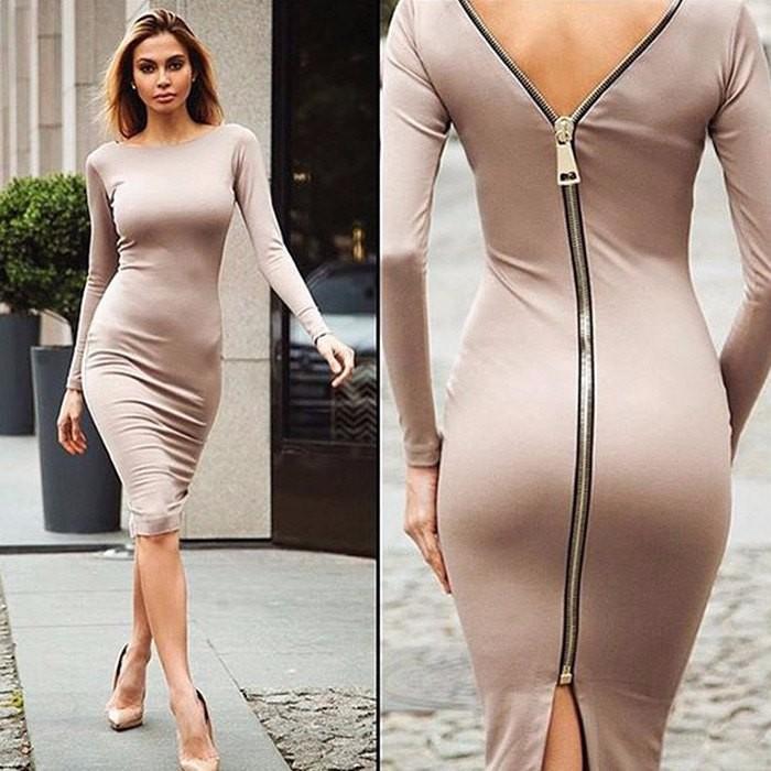 Elena - Long sleeve dress