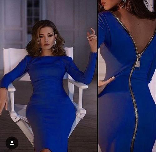 Elena - Long sleeve dress