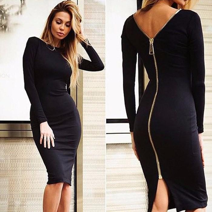 Elena - Long sleeve dress